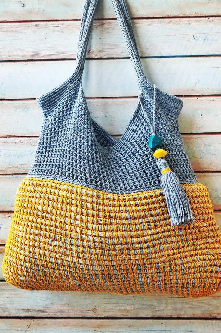 35 Crochet Beach Bag Ideas Essentials You Need for Summer 2019 Page