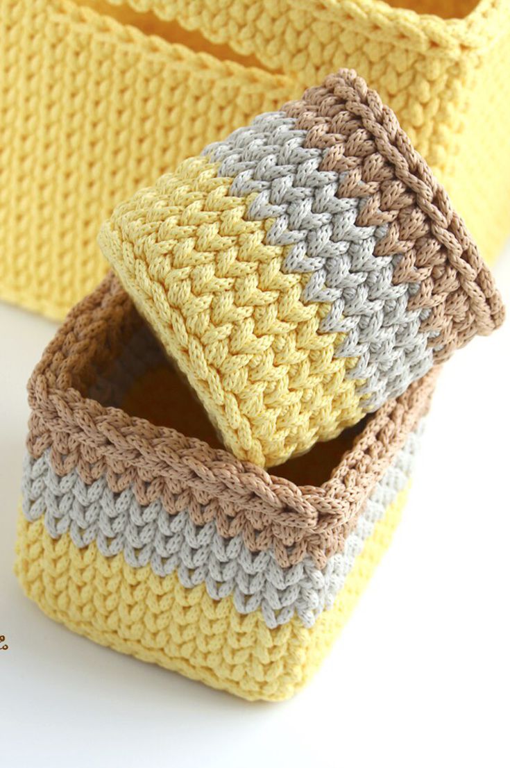 62 Free Our Favorite Crochet Storage Basket Free Ideas New 2019 Page