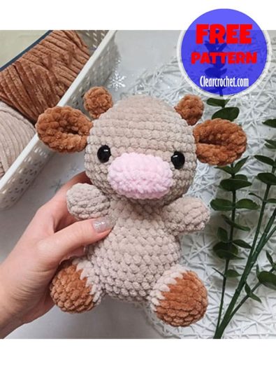 Crochet Cow Amigurumi Free Pdf Pattern