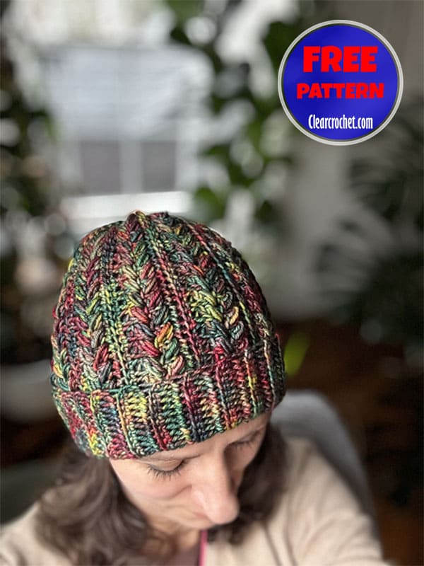 chilly days crochet beanie hat pattern