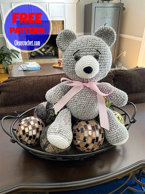 classic teddy bear crochet pattern