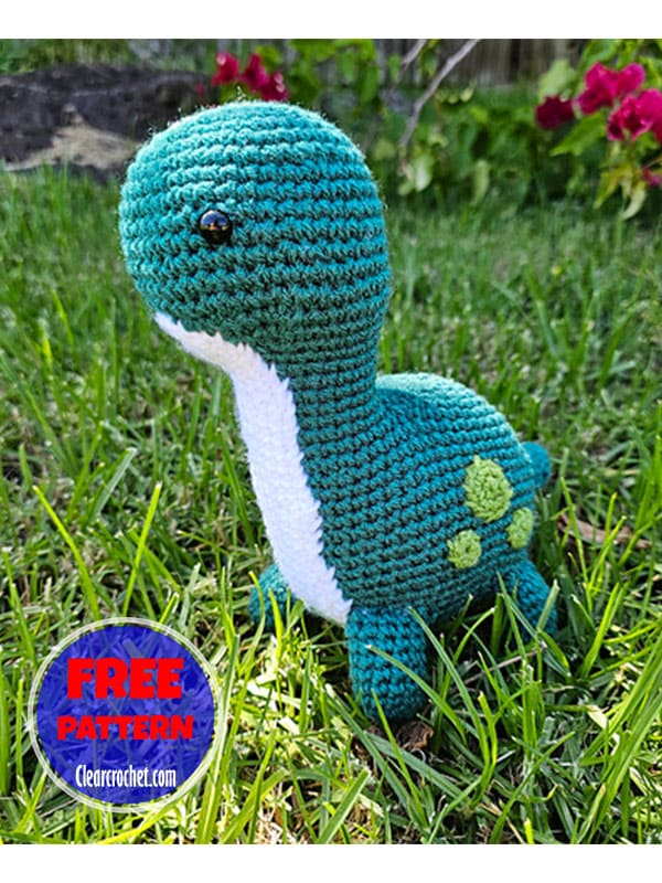 cute dinosaur crochet pattern