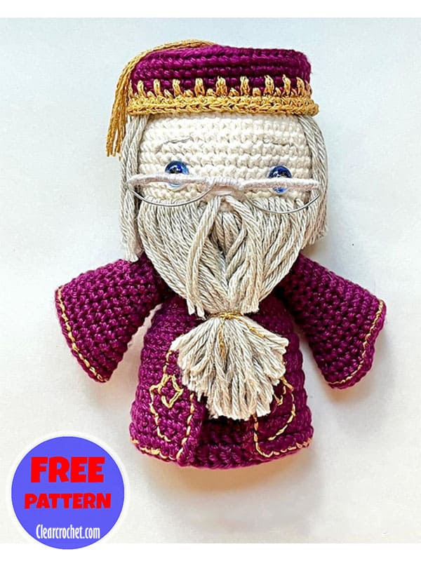 dumbledore crochet pattern