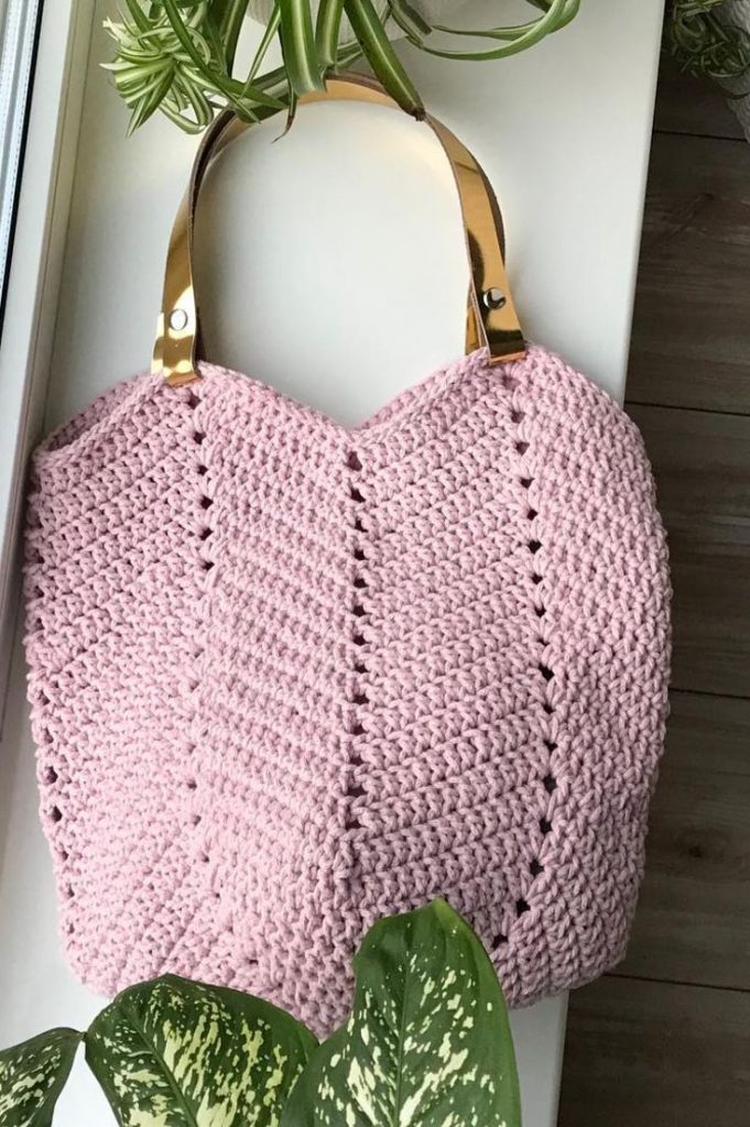 Crochet bag; 33 New Ideas For Mesh Bag With Descriptions And Patterns ...