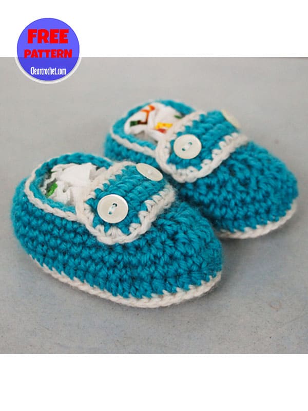 pretty baby bootie crochet pattern