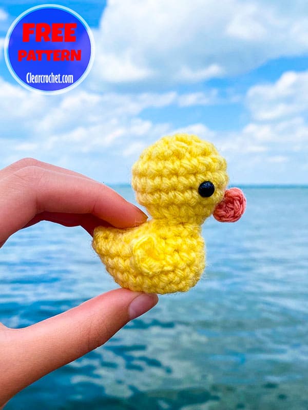 yellow duck crochet pattern