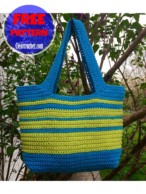 flexible and easy crochet handbag pattern