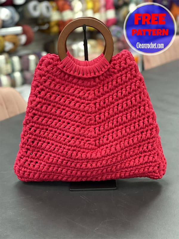 simple crochet handbag pattern