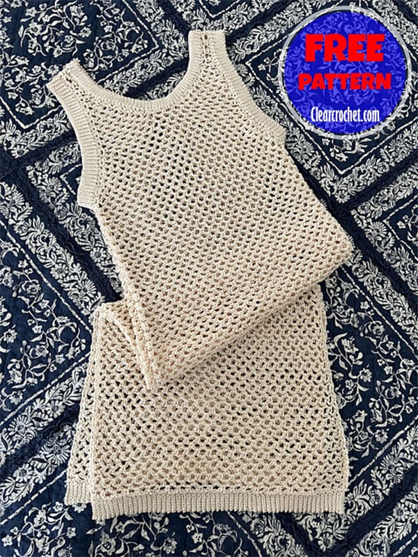 swimwear crochet cover up dress