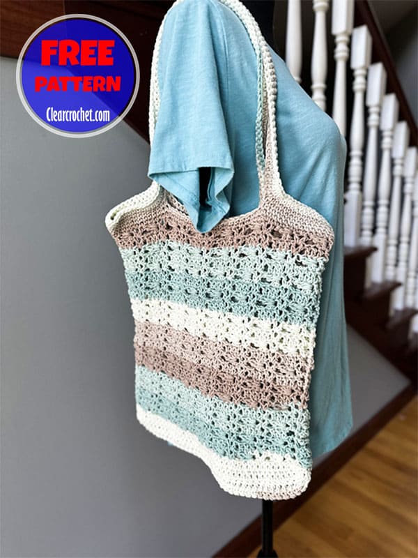 free wrapped stitches tote bag crochet pattern (2)